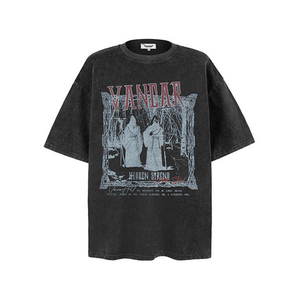 VINTAGE ストリート 宗教儀式プリントTシャツ T2089 | wshot