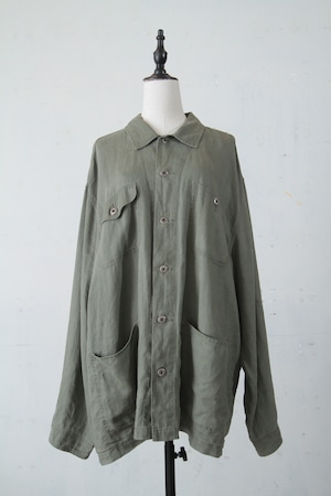 80-90s gap linen utility shirts