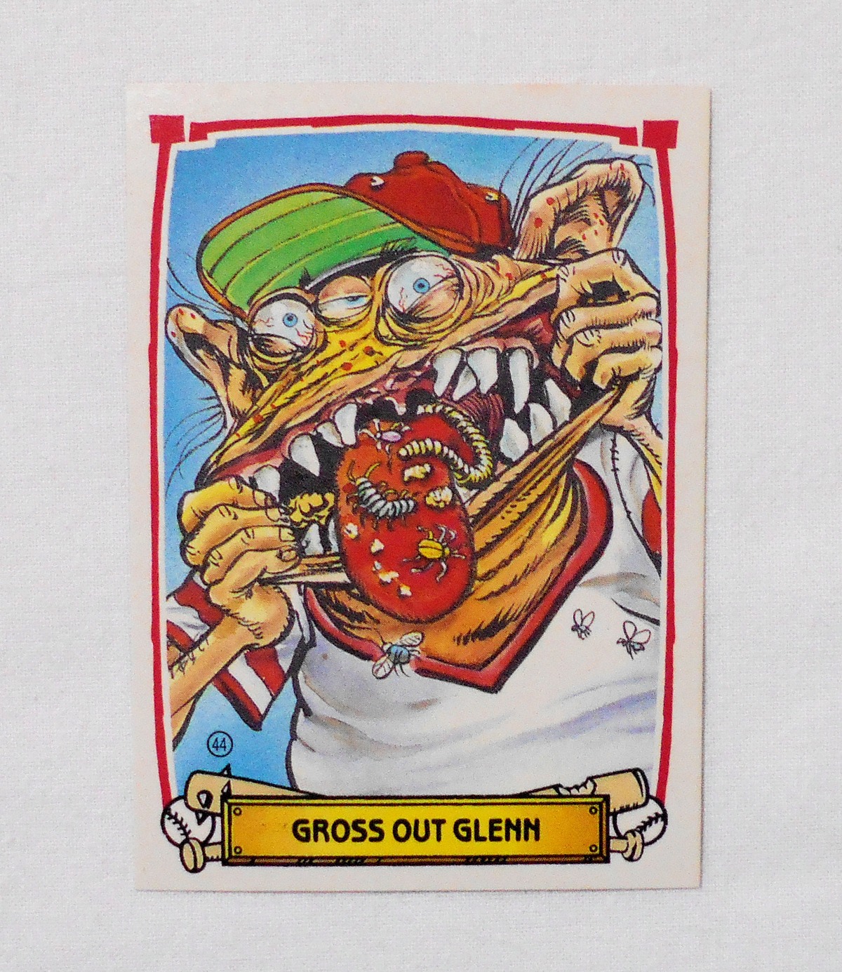 【NO.44B GROSS OUT GLENN [BASEBALLS GREATEST GROSS OUTS STICKERS