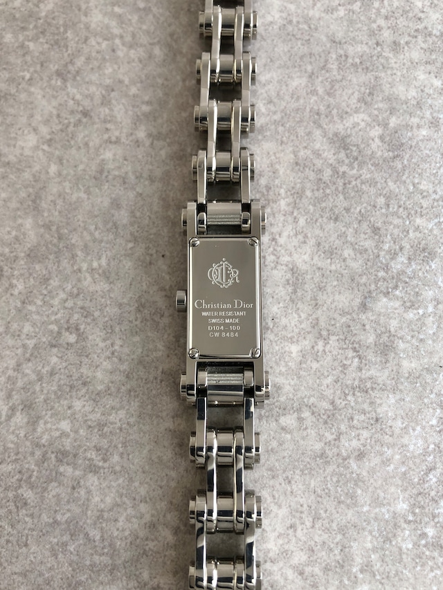 Christian Dior クリスチャン ディオール 腕時計 シルバー ステンレススチール D104-100 vintage ヴィンテージ オールド swu6vp