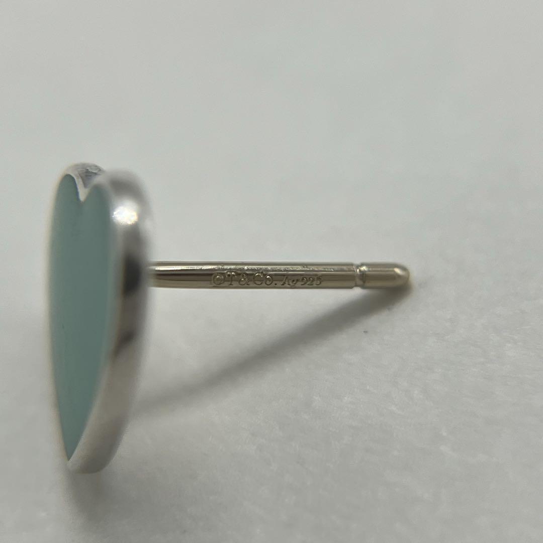 ティファニー TIFFANY リターントゥ 1Pダイヤ ブルー ピアス SV ティファニー TIFFANY リターントゥ 1Pダイヤ ブルー ピアス SV