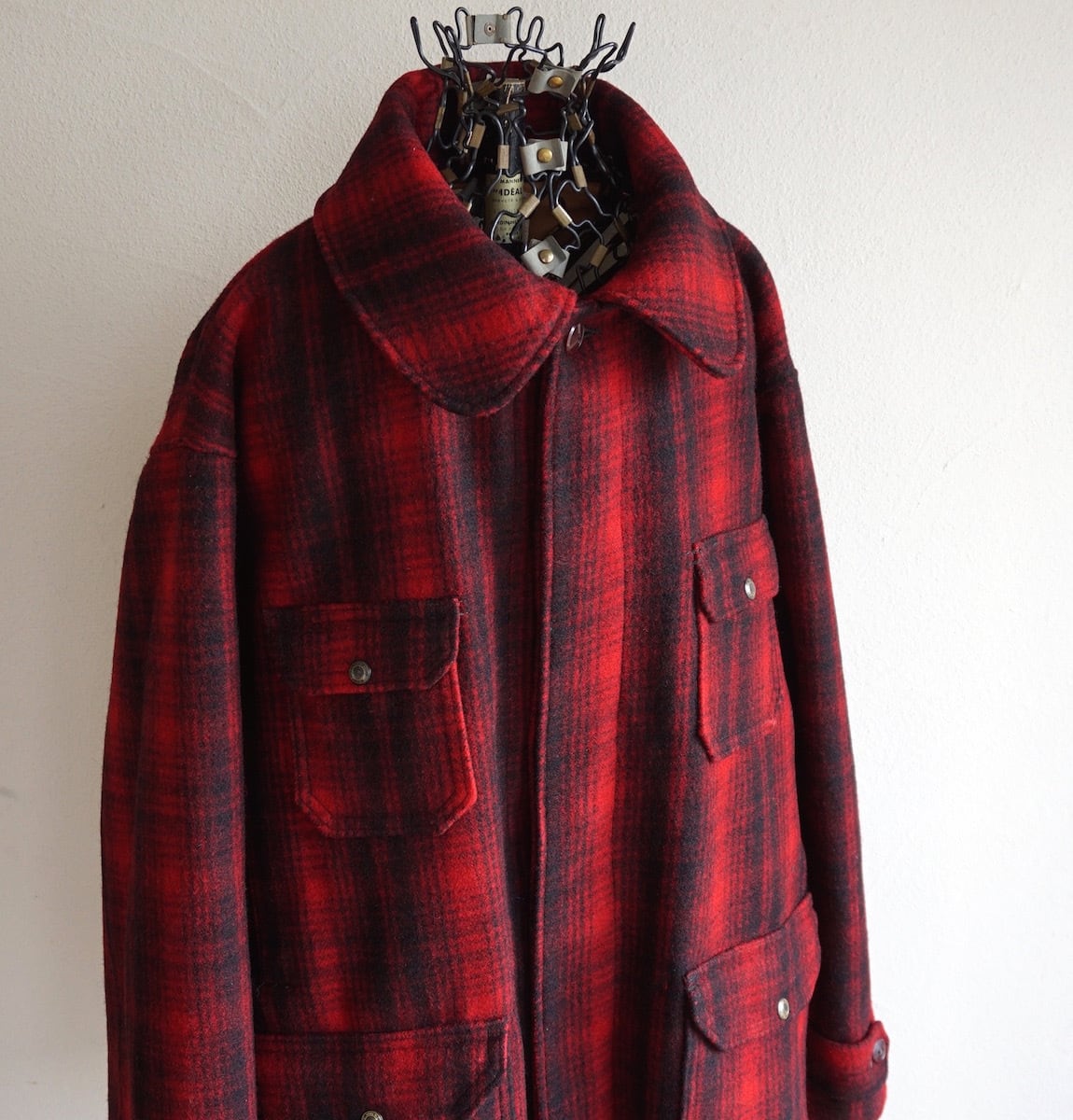 1960's〜70's [Woolrich] マッキーノジャケット シャドウチェック