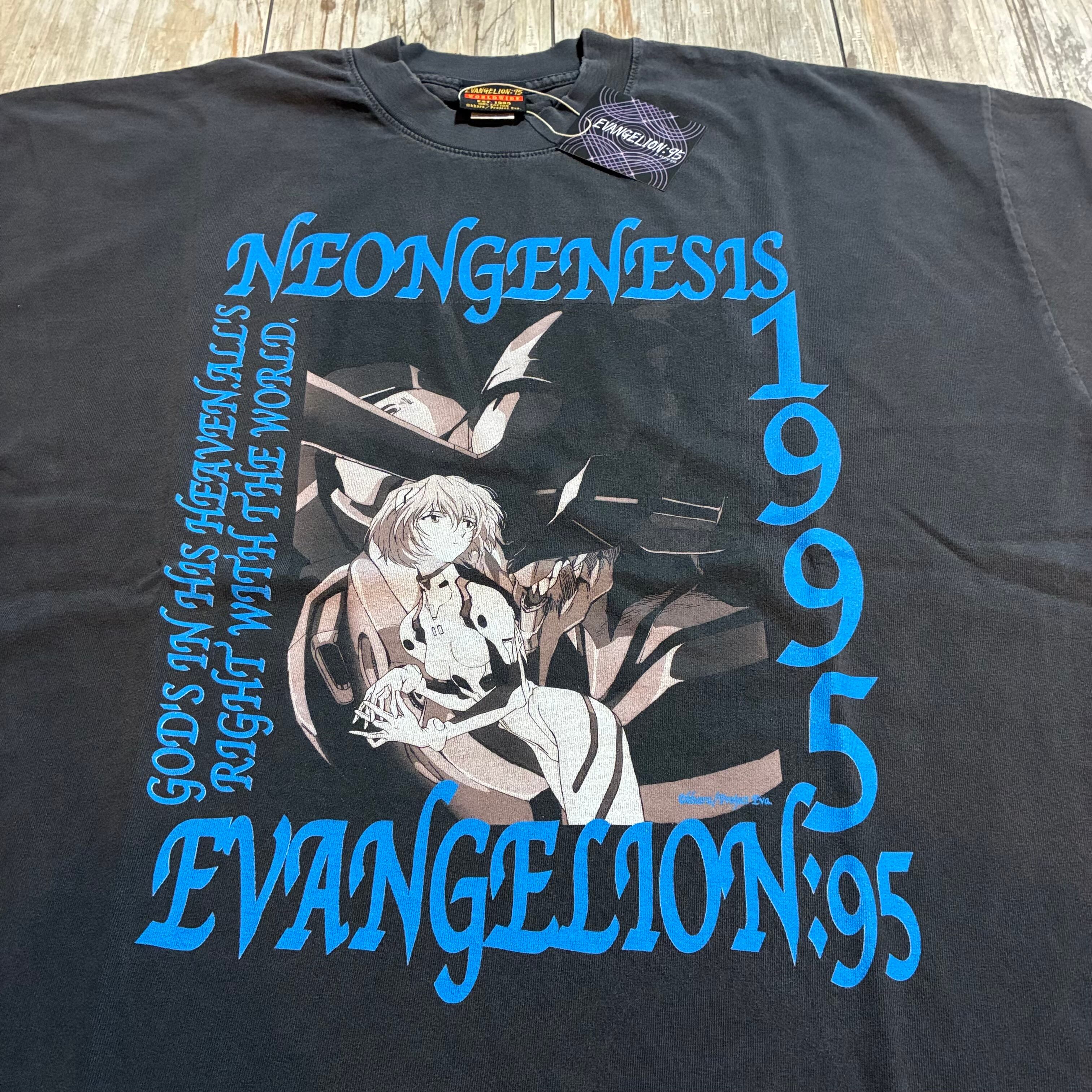エヴァンゲリオン　Tシャツ EVANGELION:95 Tシャツ ブラック XL エヴァンゲリオン | maktub