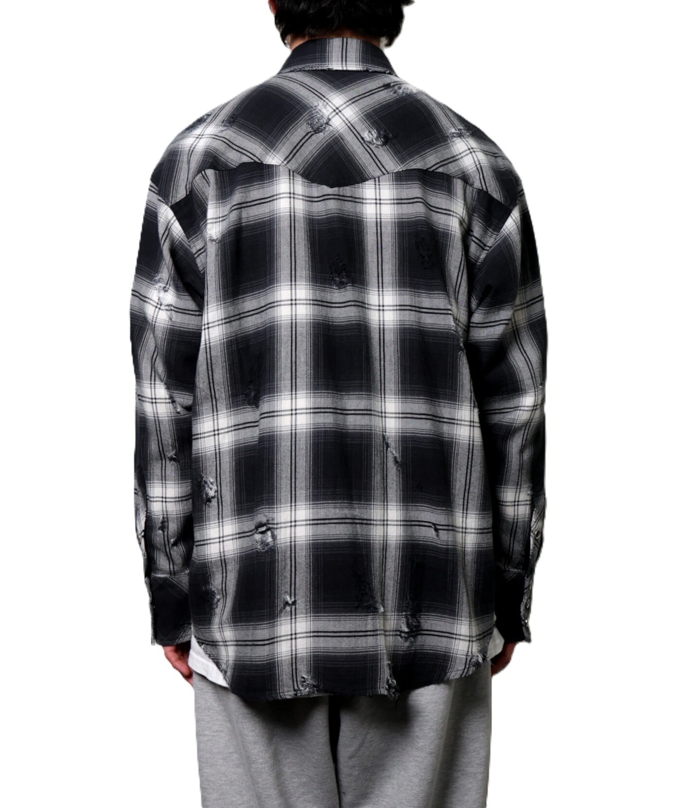 Rafu / Rafu002-23-02 WESTERN SHIRT (BLACK) | AfterSchool (アフター