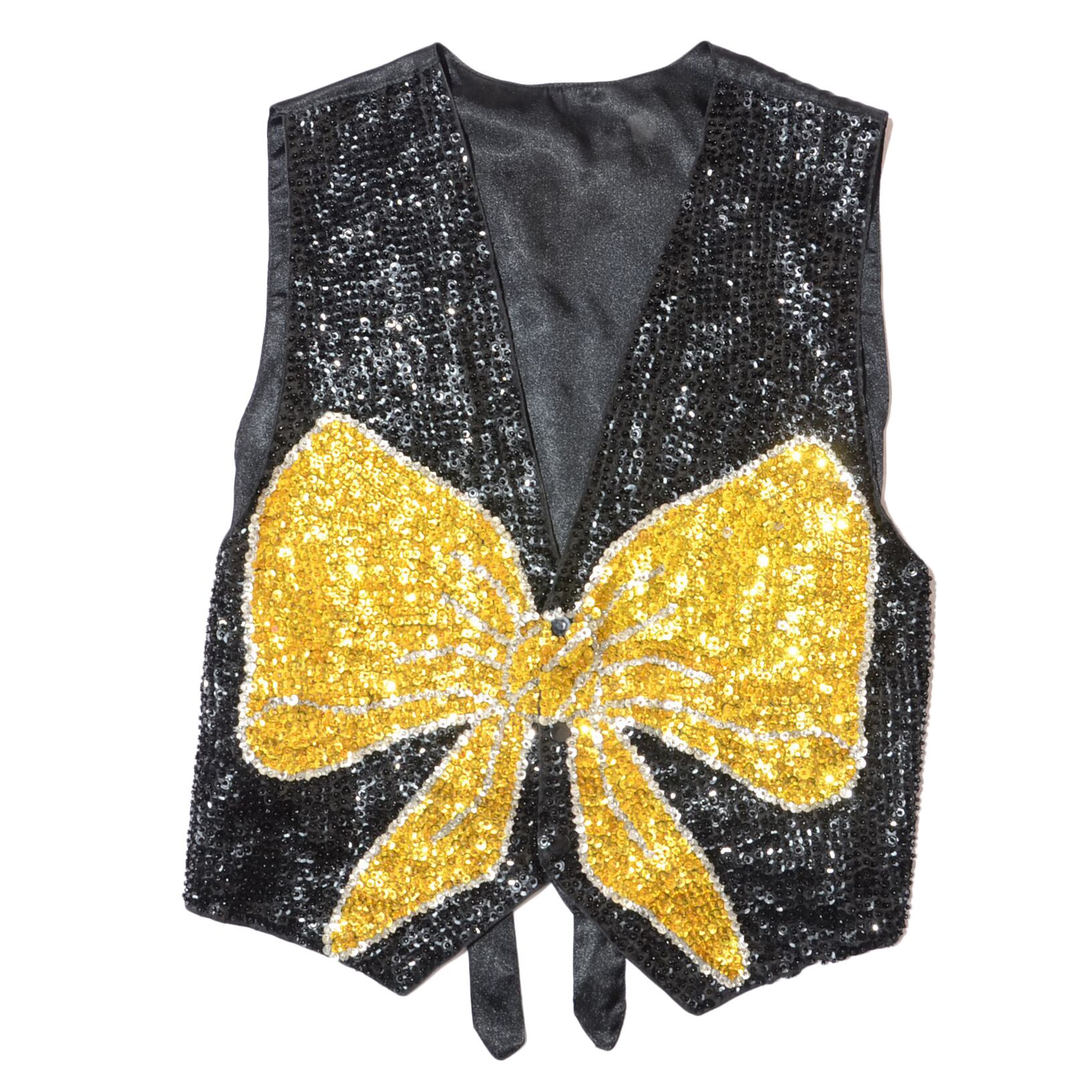 USED #unknown    sequin  vest
