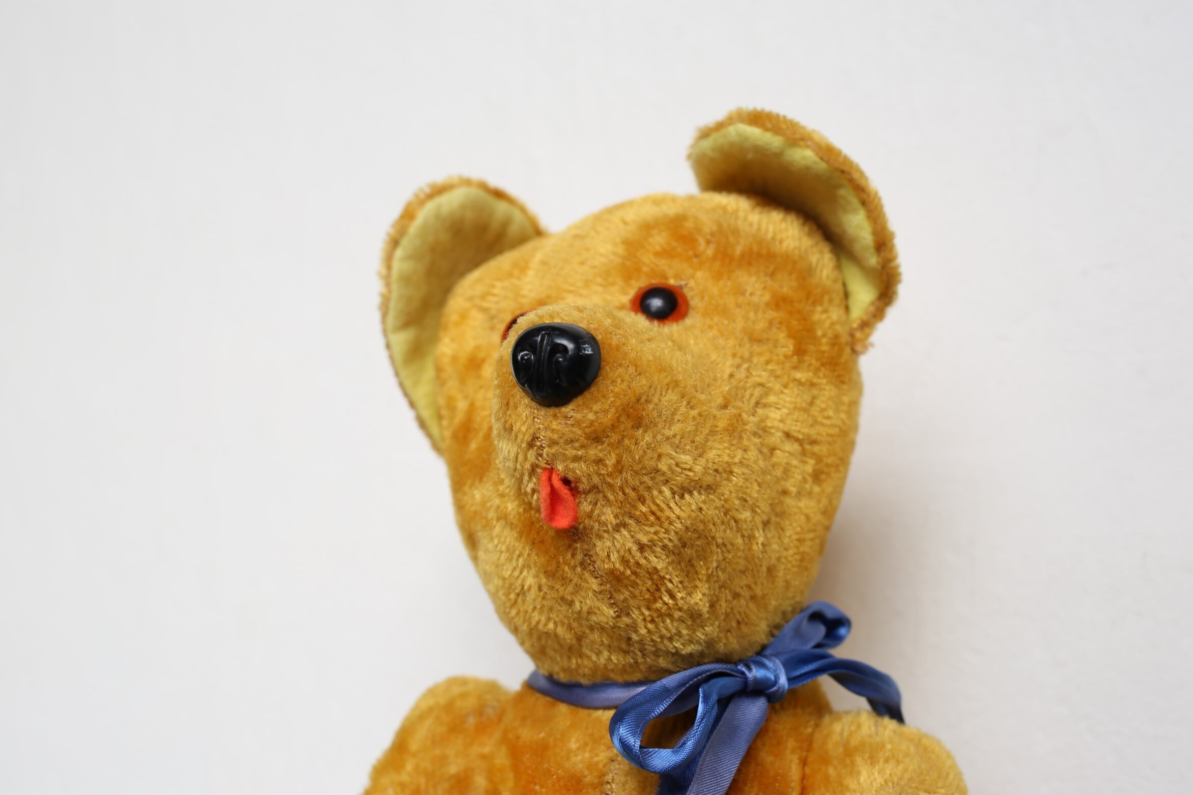 フランス アンティーク ヴィンテージ テディベア キツネ風のスマートな