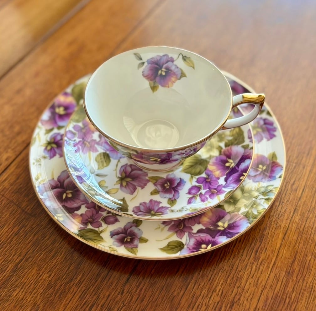 ティファニーアンドコー カップ&ソーサー TIFFANY MORNING GLORY