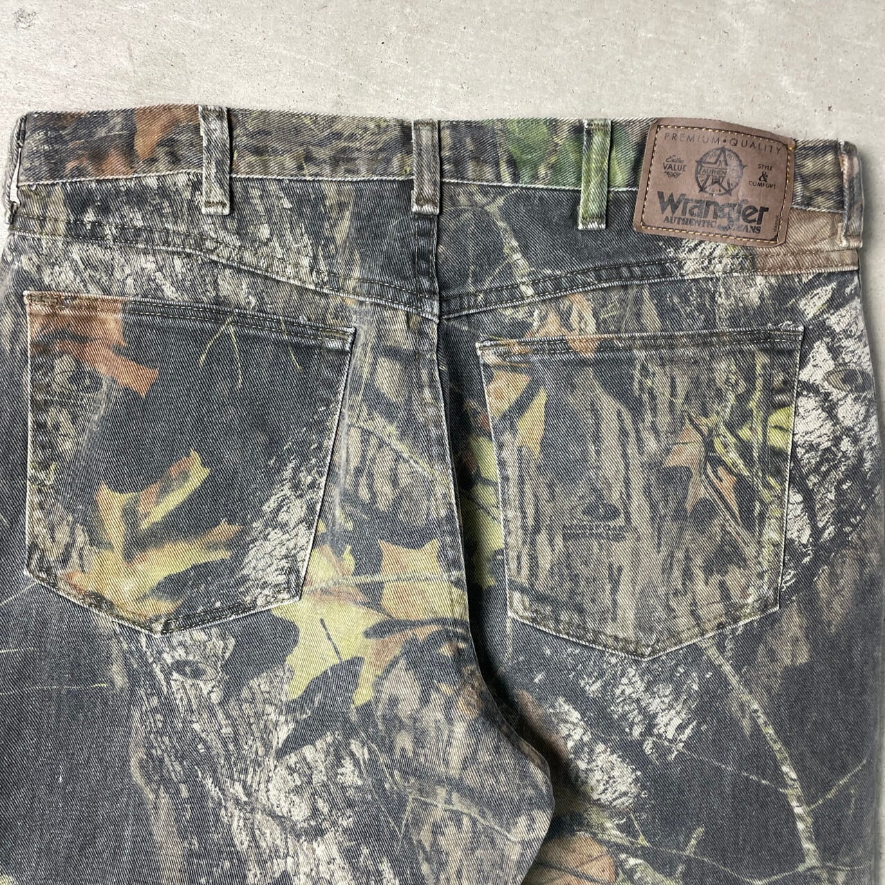 Wrangler ラングラー リアルツリーカモパンツ ダブルニー ワークパンツ