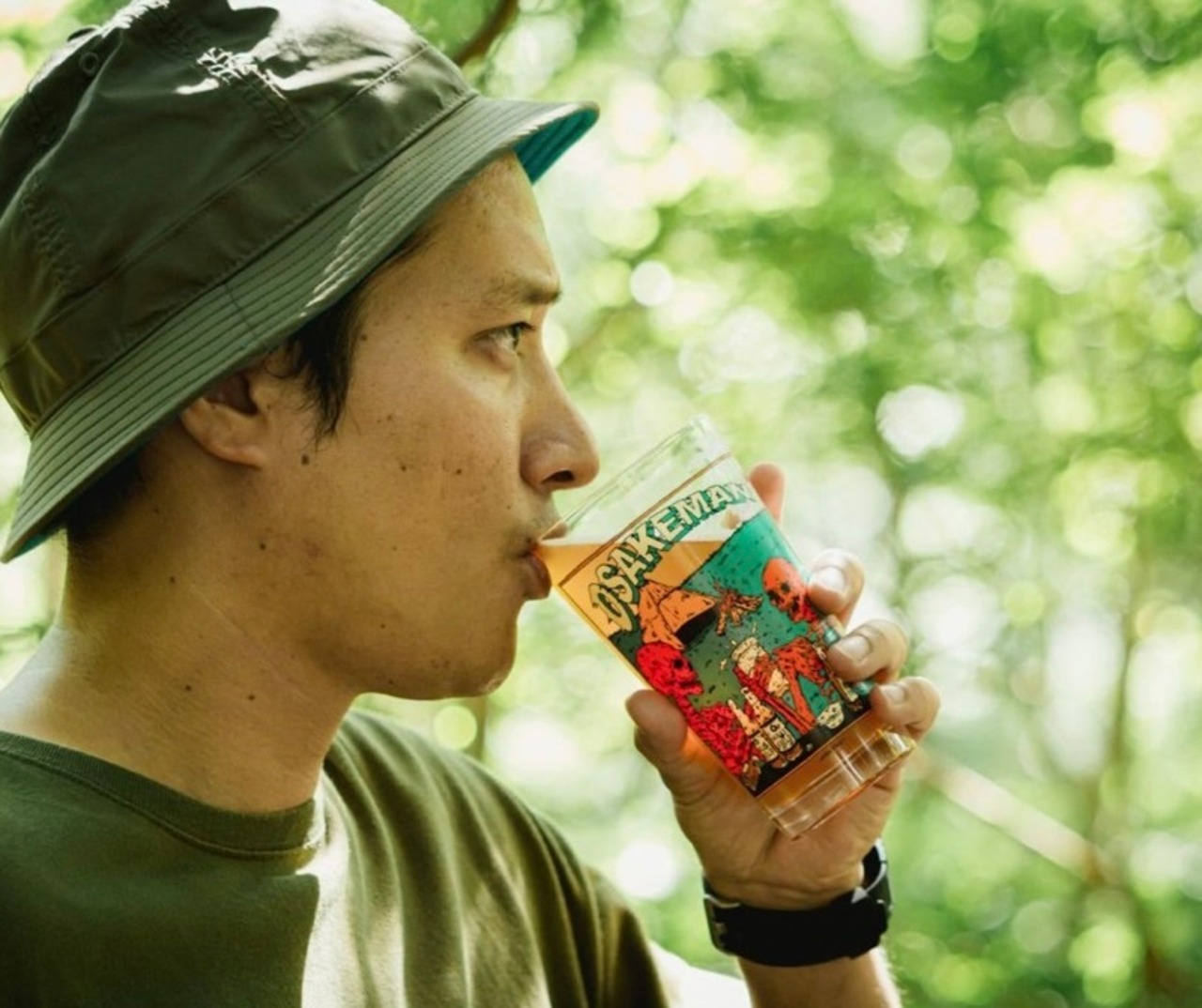 オリジナルパイントグラス　-OSAKEMAN-