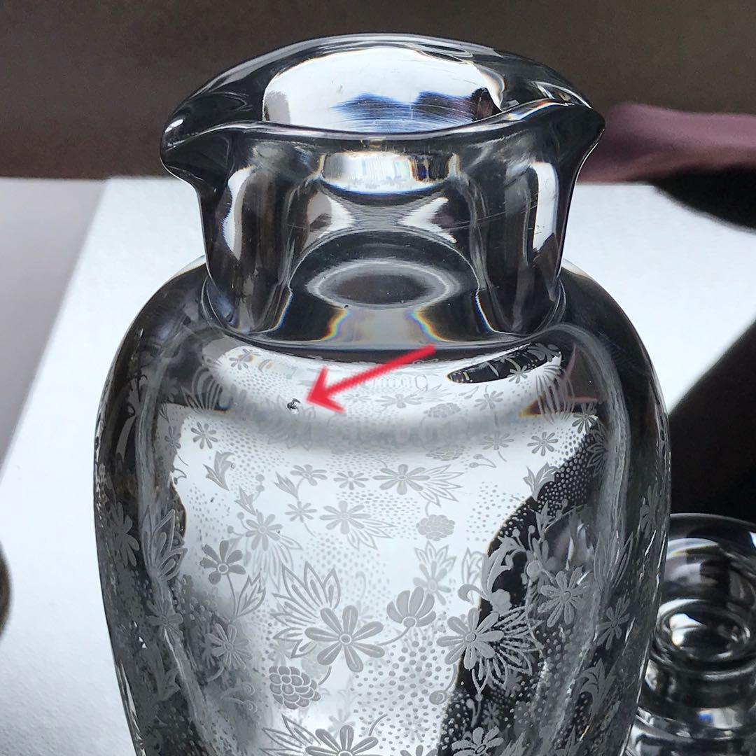 激レア☆オールドバカラBACCARATエリザベートElisabeth☆シェイカー