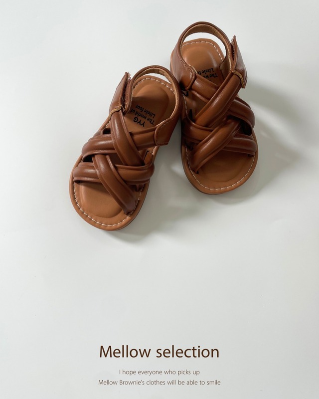 予約 cross sandal [ Mellow Selection ]