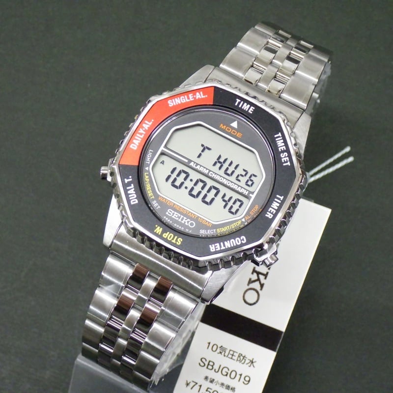 SEIKO セイコーセレクション Sシリーズ SBJG019 デジタル 10気圧防水