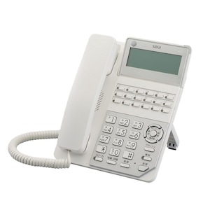【サクサPLATIA 端末】TD1010W 多機能電話機(18ボタン）白