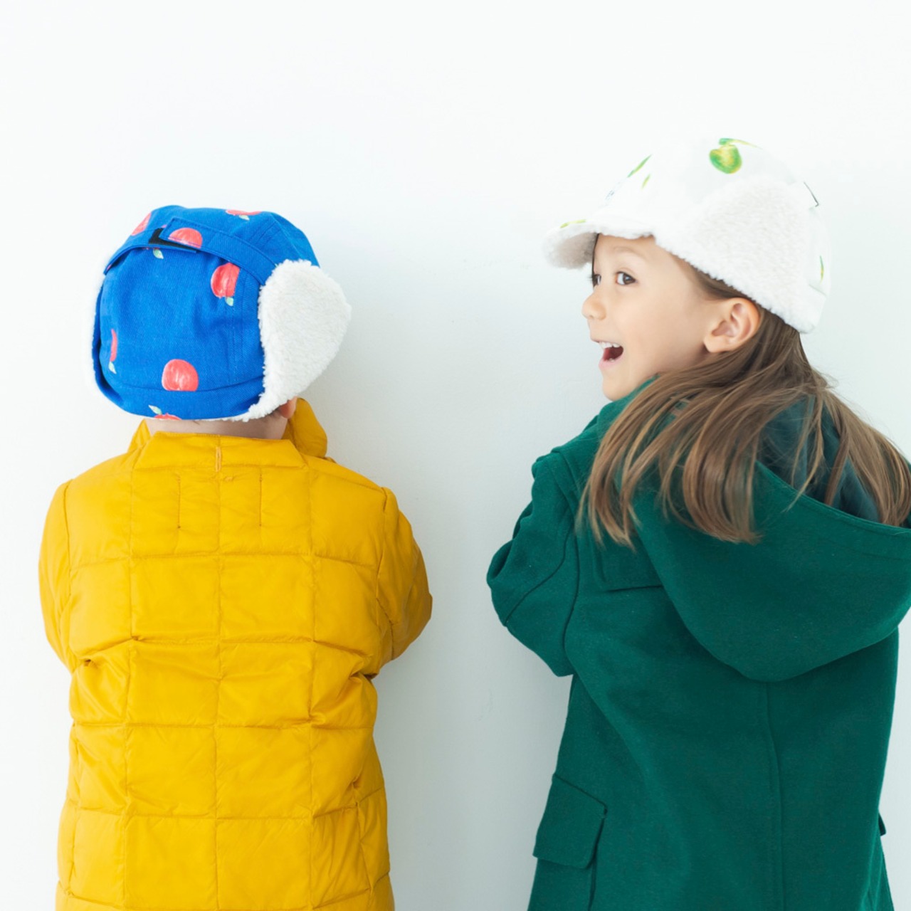 パイロットキャップ【リンゴ】54cm 全8色 推奨年齢3歳〜7歳
