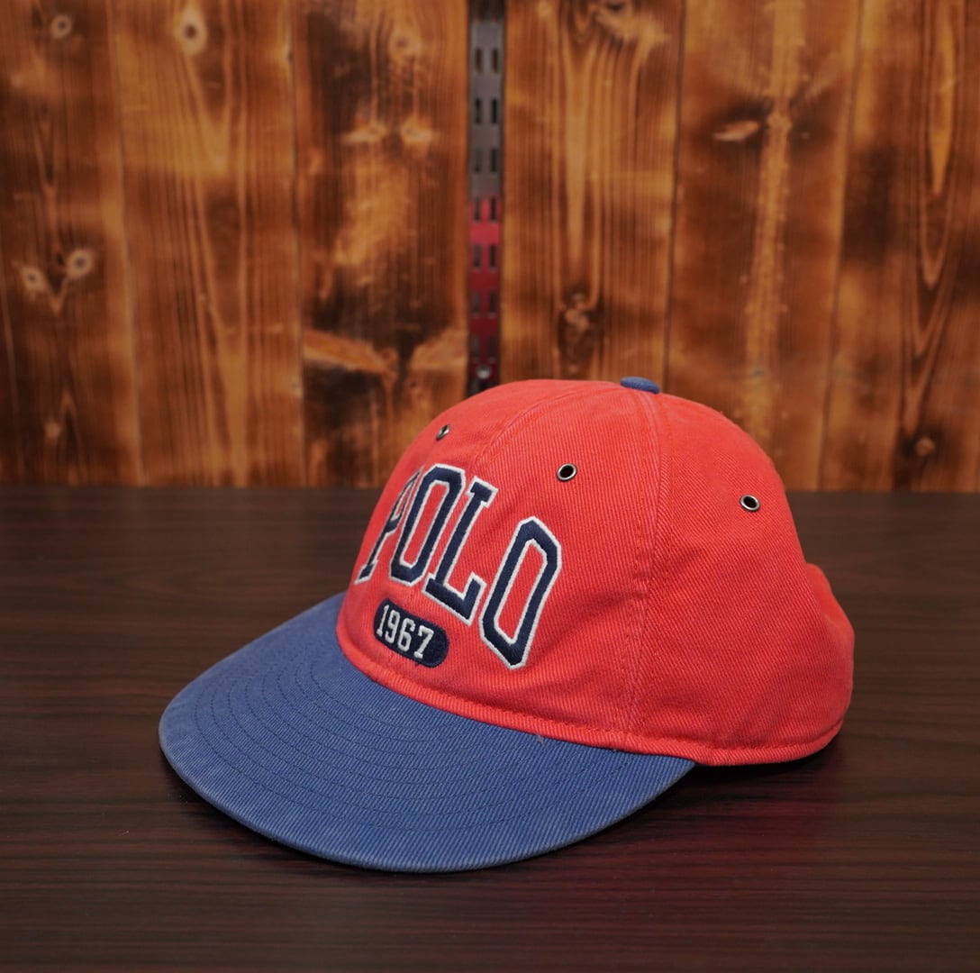 ralphlauren キャップ /ラルフローレン ツートン 帽子 ベースボールキャップ
