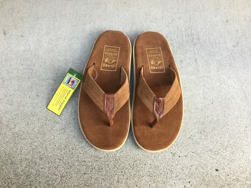 Island slipper "  Sandal " PEANUT-BROWN