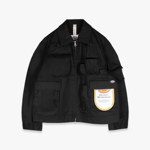 SHINYAKOZUKA 26AW DESIGNER'S ESSENTIAL JACKET WITH DICKIES (NIGHT BLACK) ISSUE#9