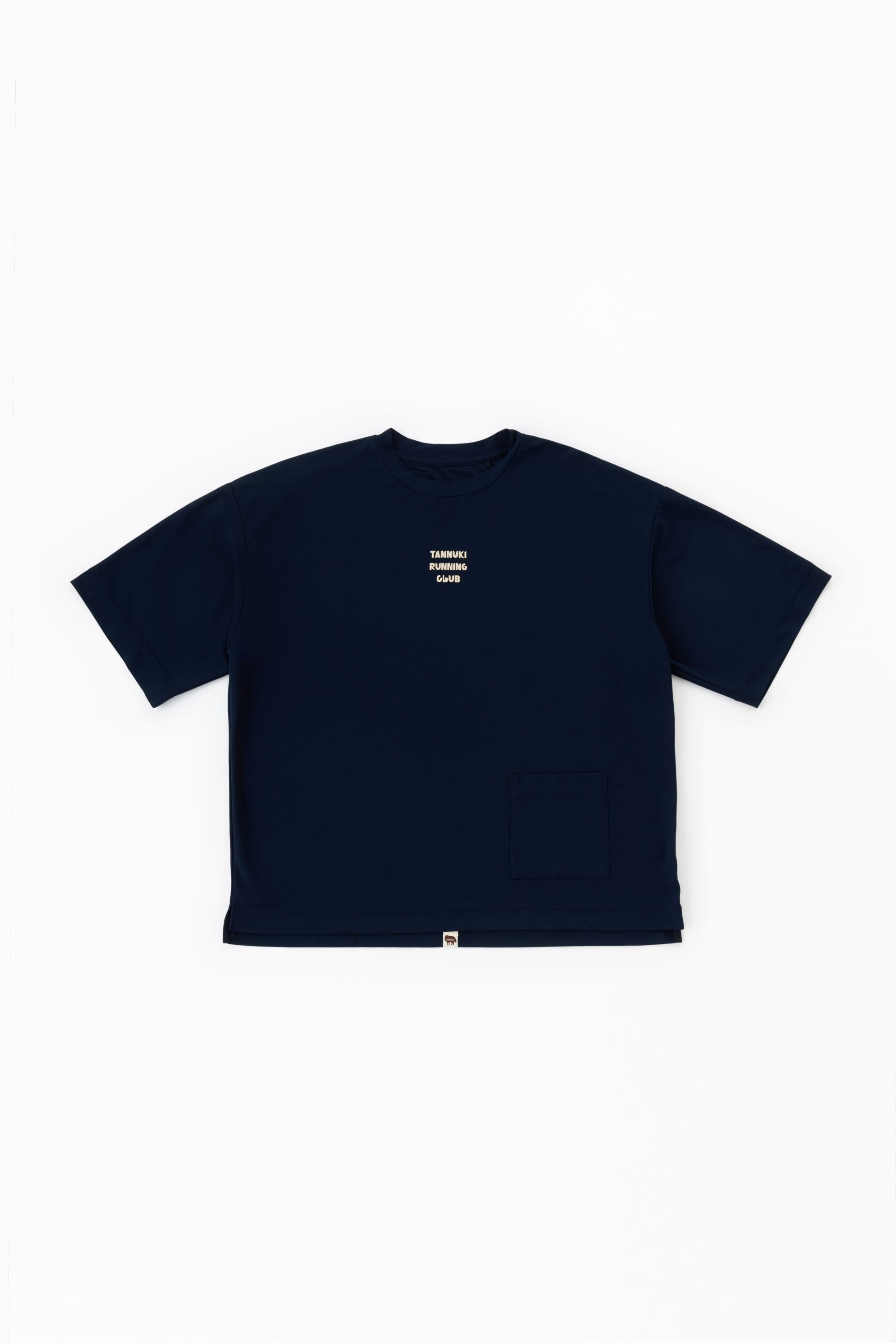 Tannuki Graphic T JP: Color Navy | TANNUKI Running Wear Shop