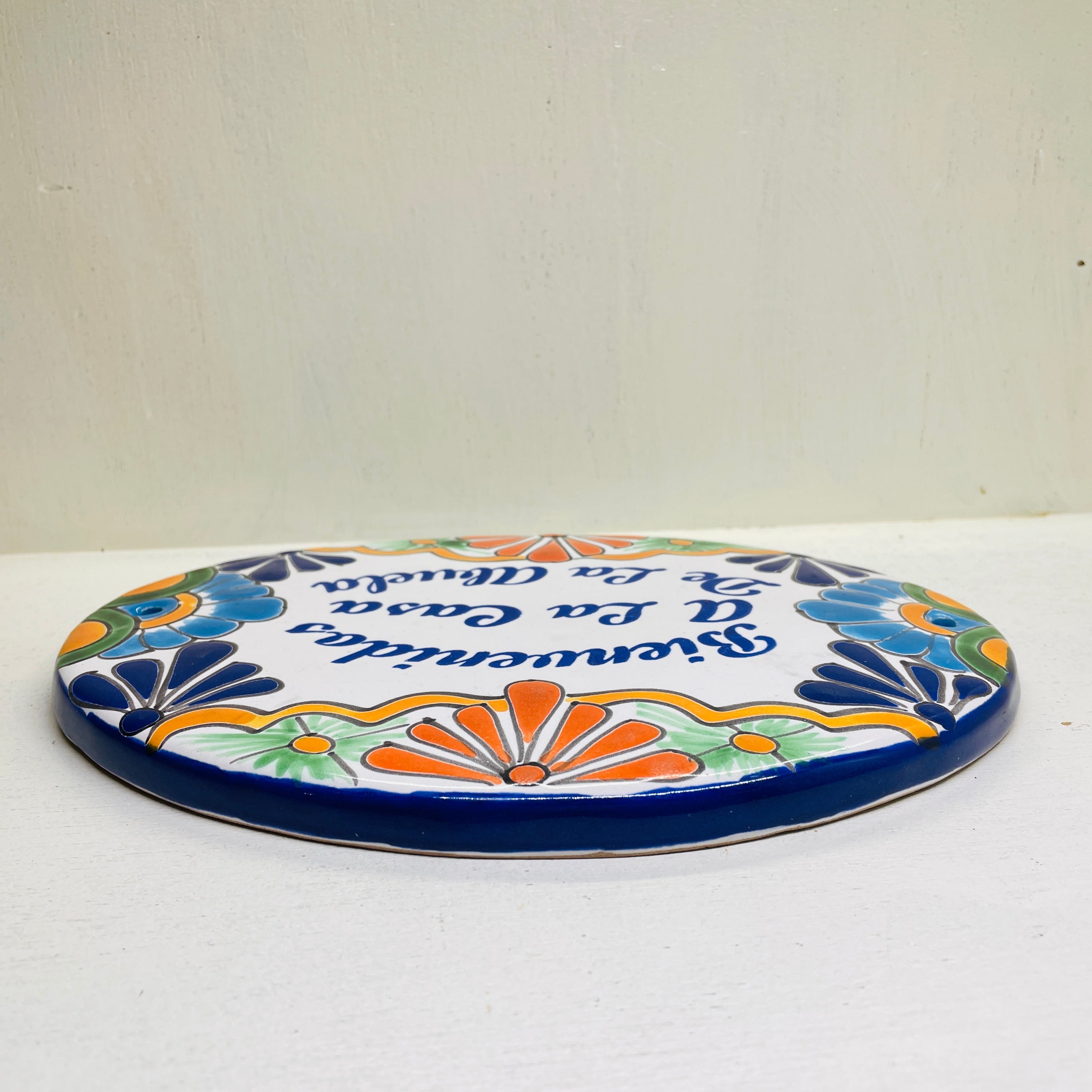 貴重☆ メキシコ製 タラベラ 陶器 手書き カラフル お皿 27×27×7cm 179063619.jpg?cmsp_timestamp=