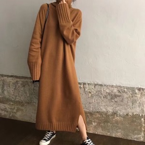 タートルネックニットワンピース　AJ1079ー2005