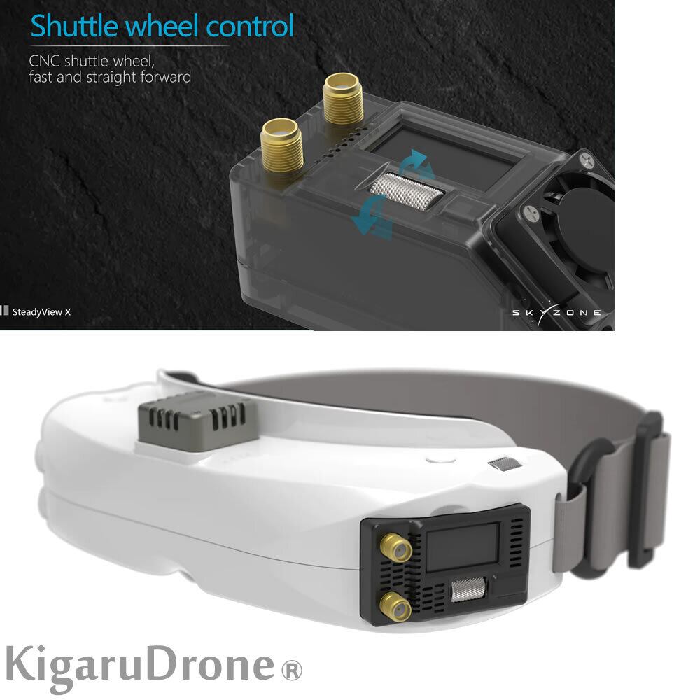SKYZONE最新レシーバー SKYZONE SteadyView X 5.8Ghz IPS Screen