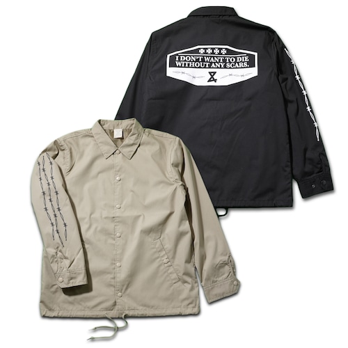 Barbed wire Coach jacket