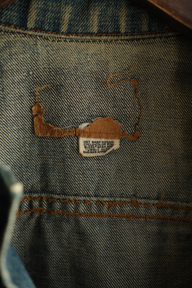 Utah/70's "Levi's" 70505 denim jacket