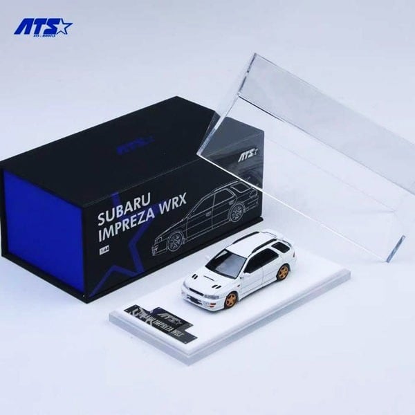 ATS-MODELS 1/64 スバル インプレッサ WRX ホワイト