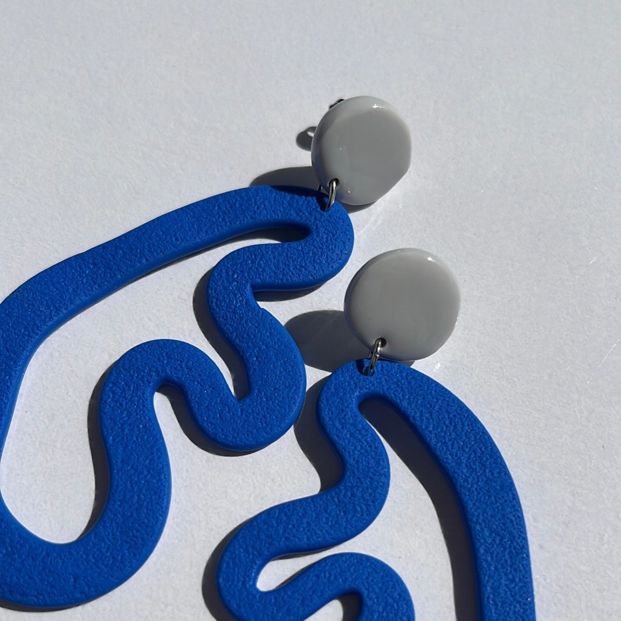 ポリマークレイピアス - 53