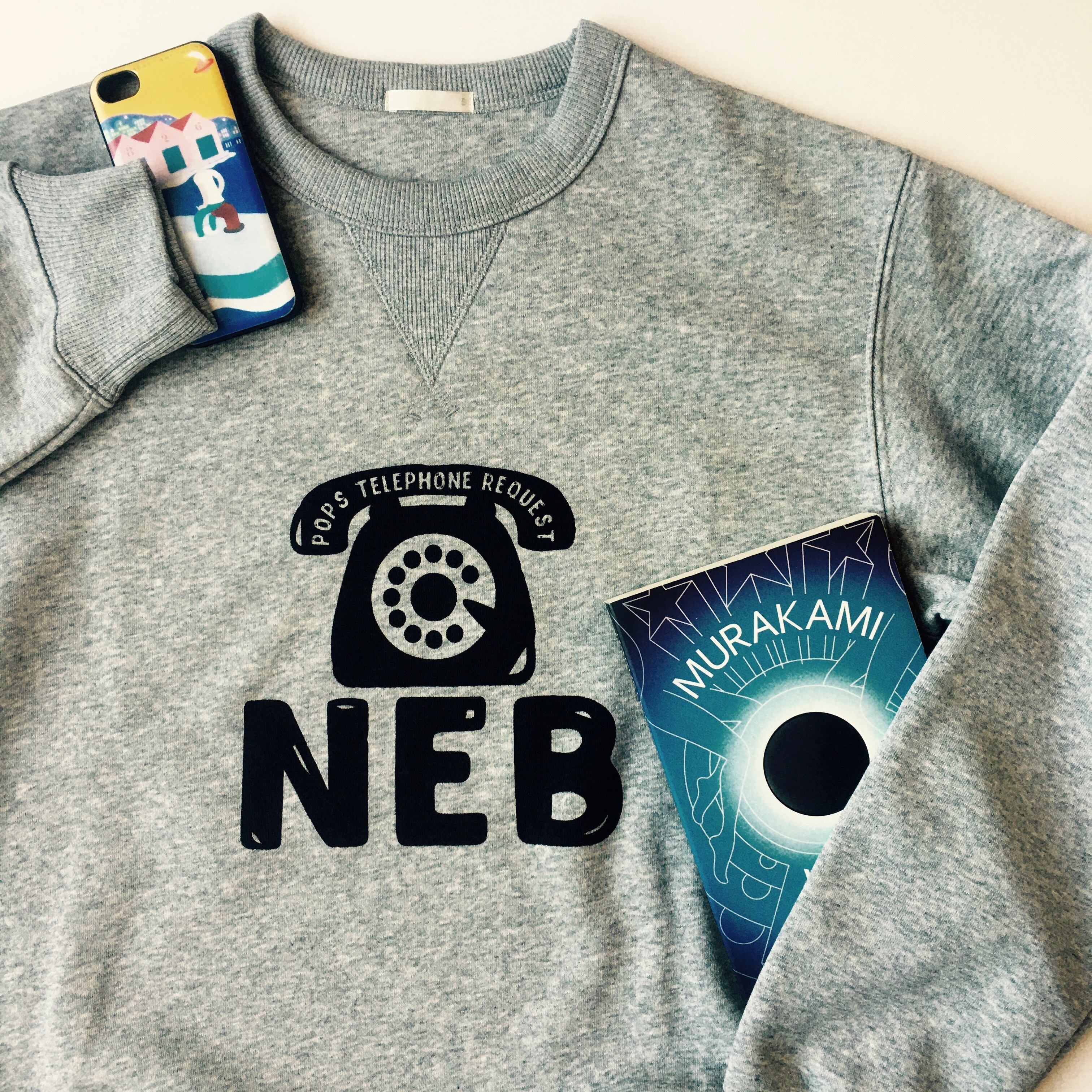 NEB (Pops Telephone Request) | Sweat Shirts | SNOW SHOVELING