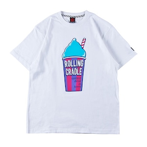 【ROLLING CRADLE】ローリングクレイドル  ICEE TEE (WHITE) メンズＴシャツ