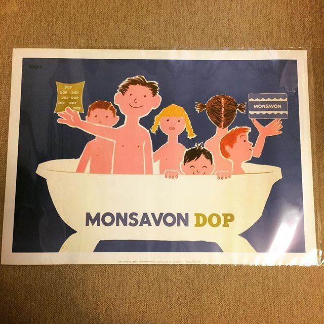 Raymond Savignac（レイモン・サヴィニャック） の復刻ポスター ポスター「レイモン・サヴィニャック Raymond Savignac MONSAVON DOP