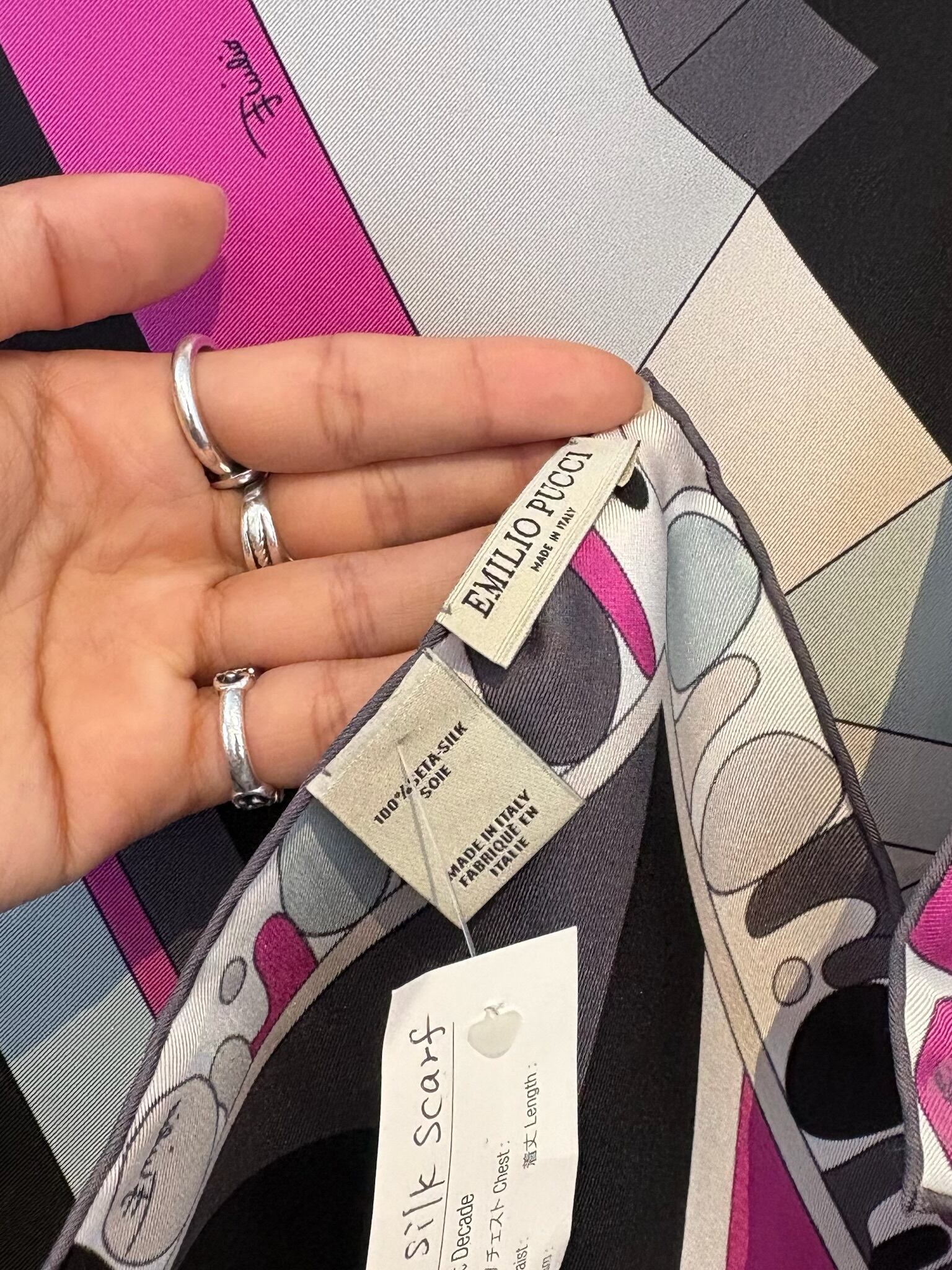 90-00s EMILIO PUCCI シルクスカーフ | American Wave, Vintage Shop