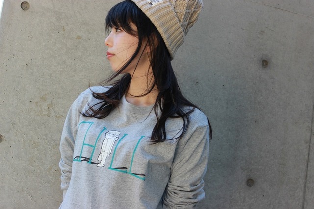 CHILL GIRL L/S T-Shirt - メイン画像