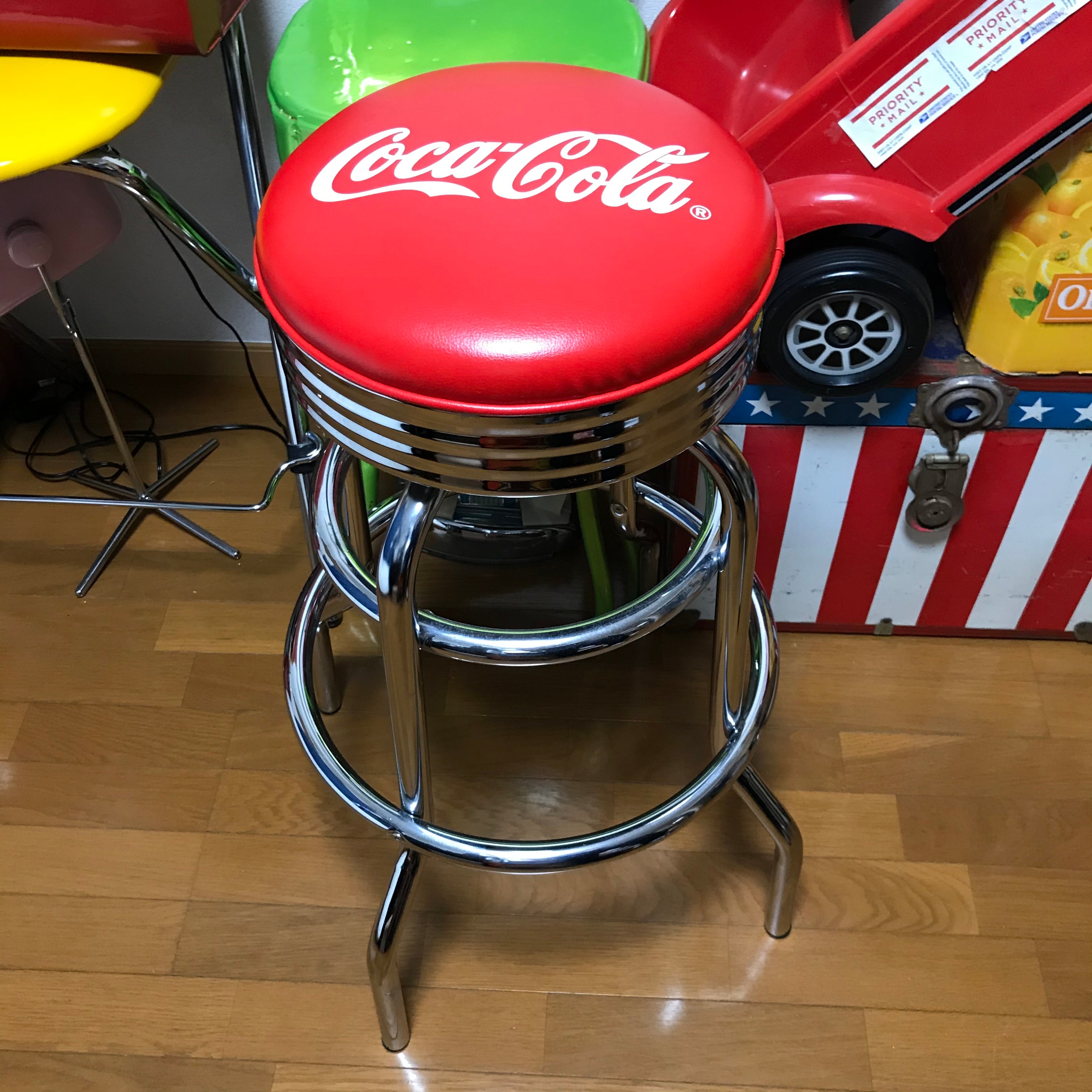 コカコーラ ハイスツール アメリカンダイナーチェア Coca-Cola High