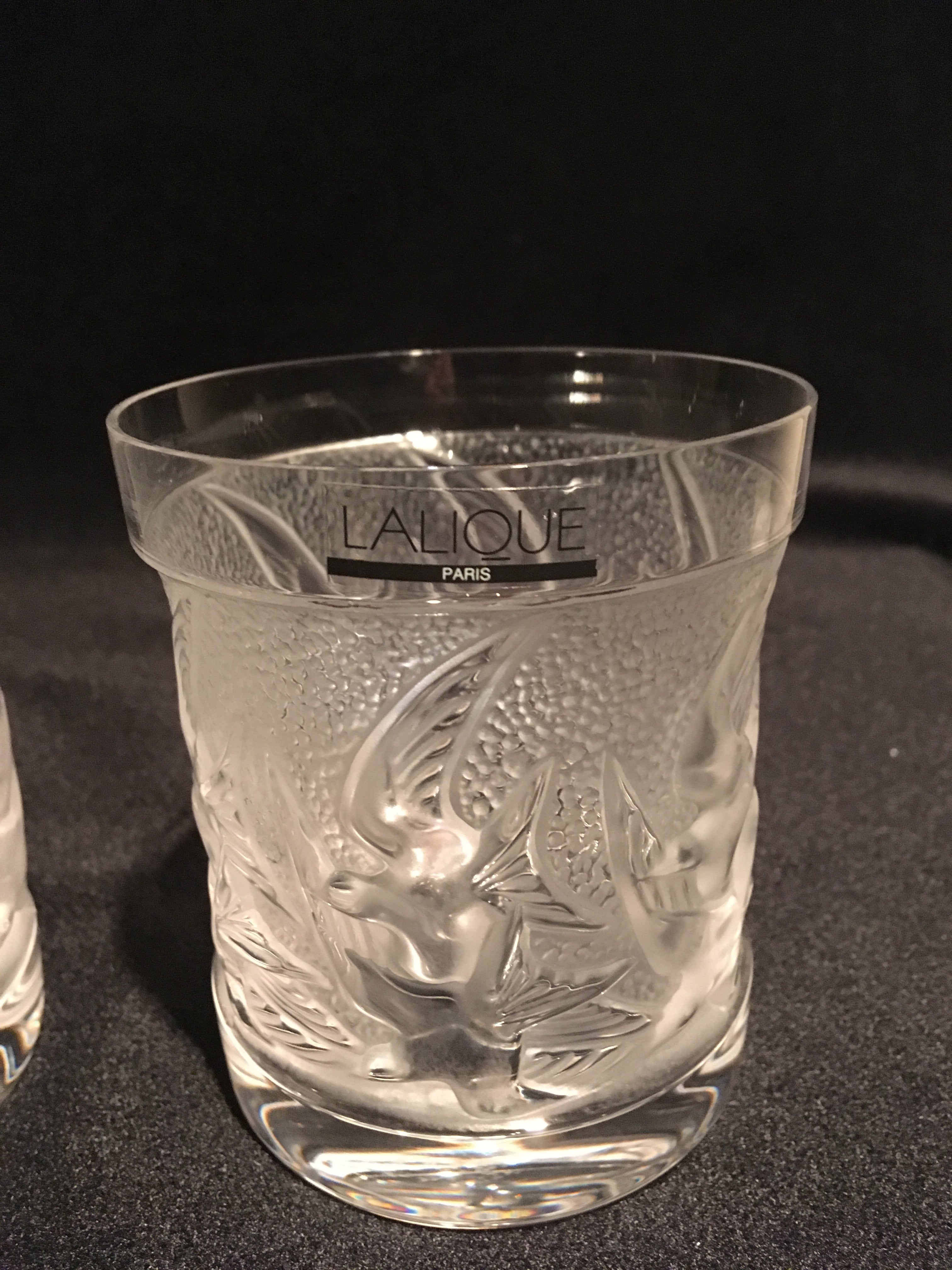 ラリック LALIQUE イロンデル オールドファッションタンブラー訳あり ...