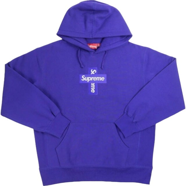 Size【S】 SUPREME シュプリーム 20AW Cross Box Logo Hooded Sweatshirt Purple  ボックスロゴパーカー 紫 【新古品・未使用品】 20783436