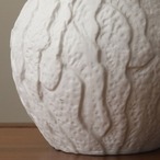 セラミック 花瓶 璞芳 テクスチャ 陶器 白 フラワーベース デザイン インテリア オブジェ モダン 自然 有機的