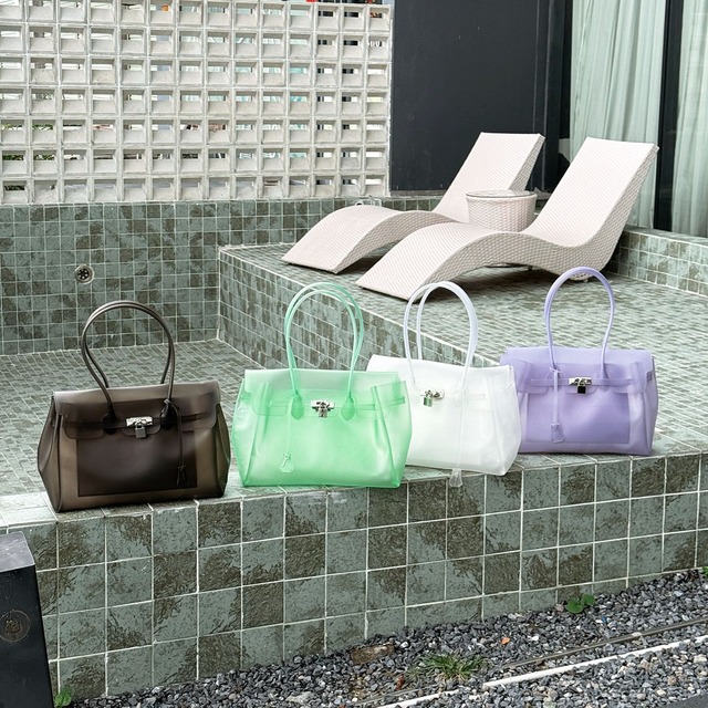 【13 colors】 Clear Jelly トートバッグ [26010388]