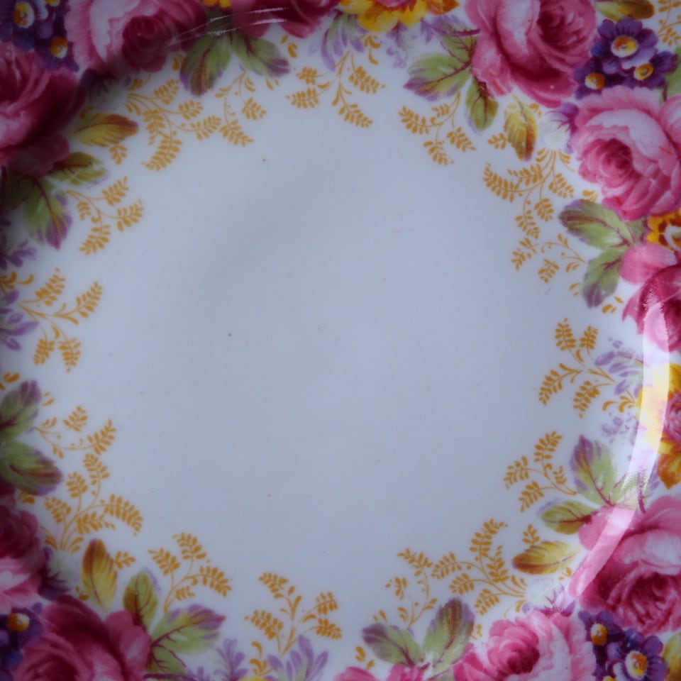 希少 英国ロイヤルアルバート セレナ プレートA F4 | antique FEELPORT