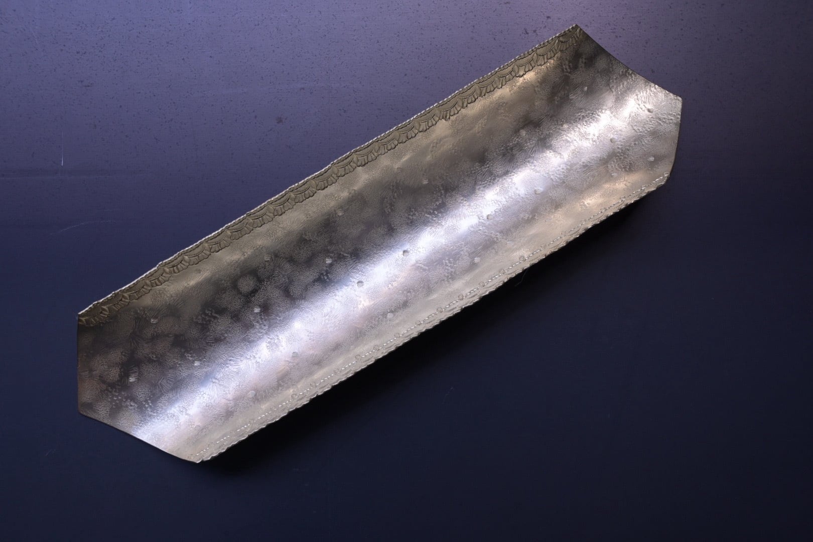 西川美穂 花ツラナル茶則 六角 真鍮