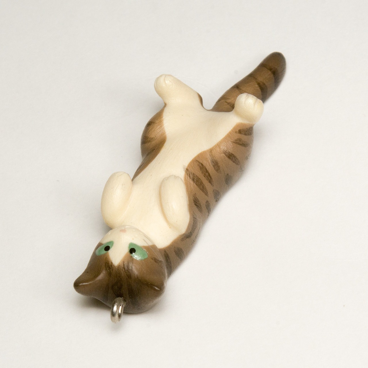 ペットラバーズ 猫どん LadyCat vol,7 キジトラ白 ビーズ ストラップ N-2703