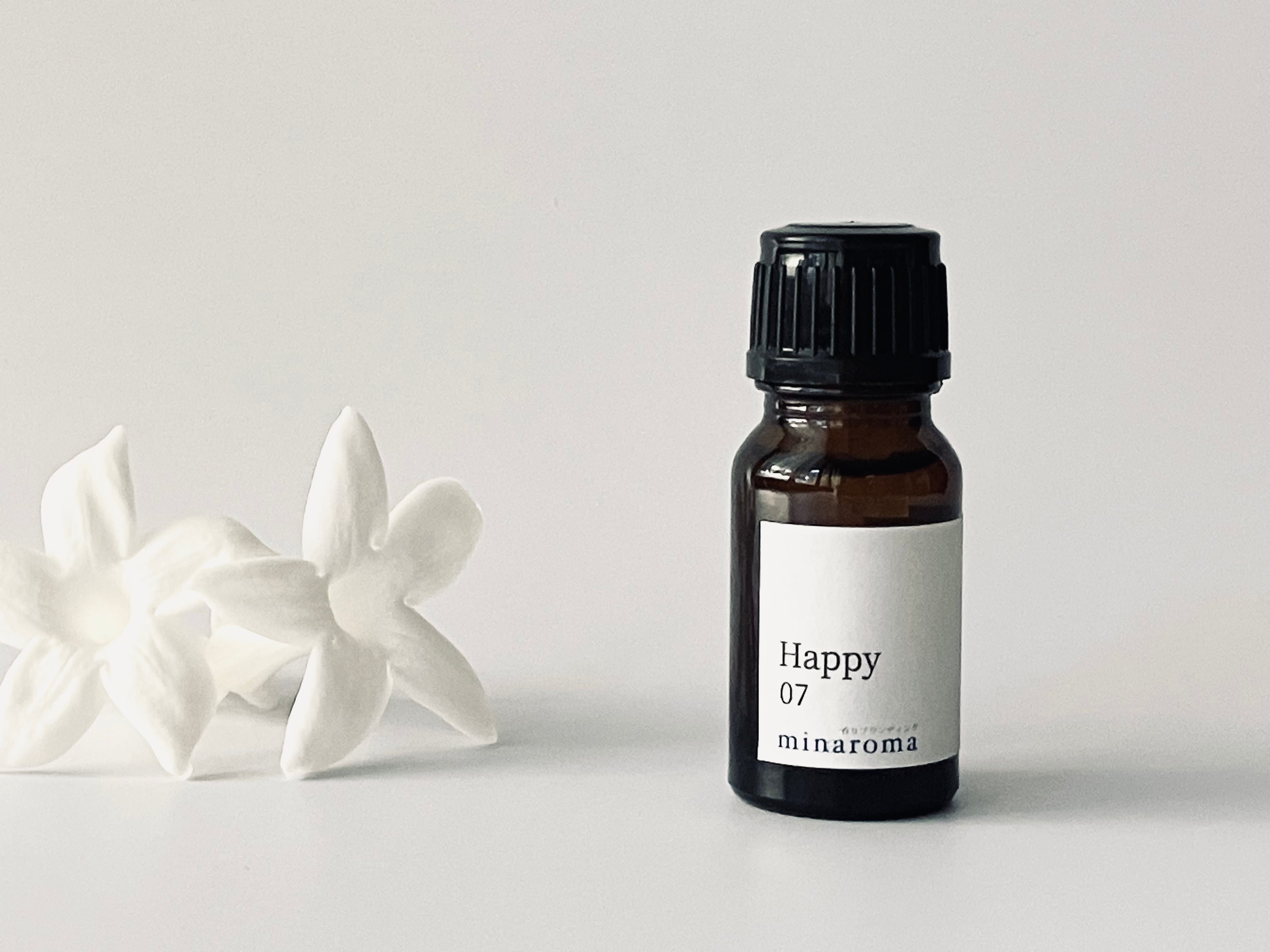 ブレンドエッセンシャルオイル 10ml | 07 ハッピー | minaroma