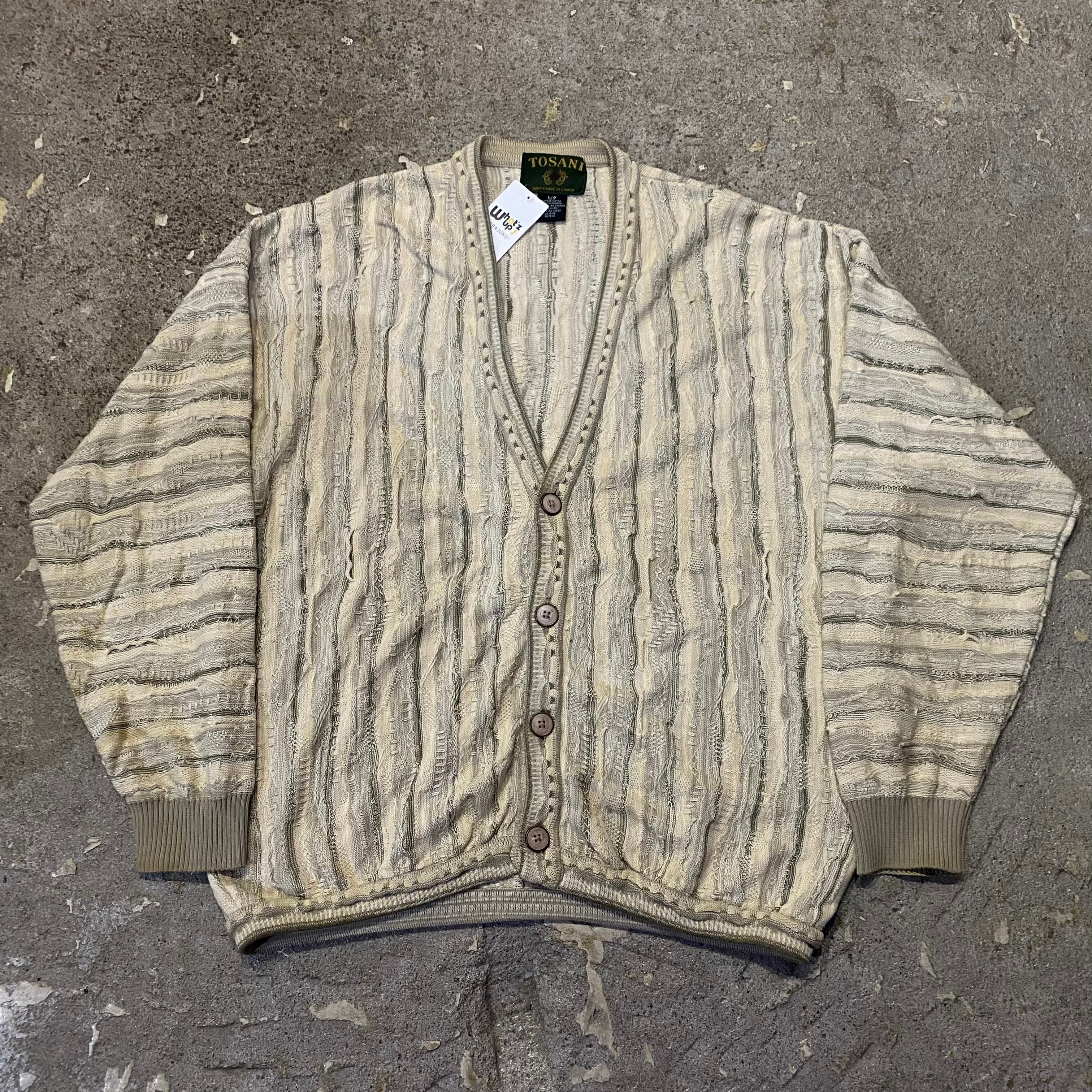 90s TOSANI 3D knit cardigan【仙台店】 | What