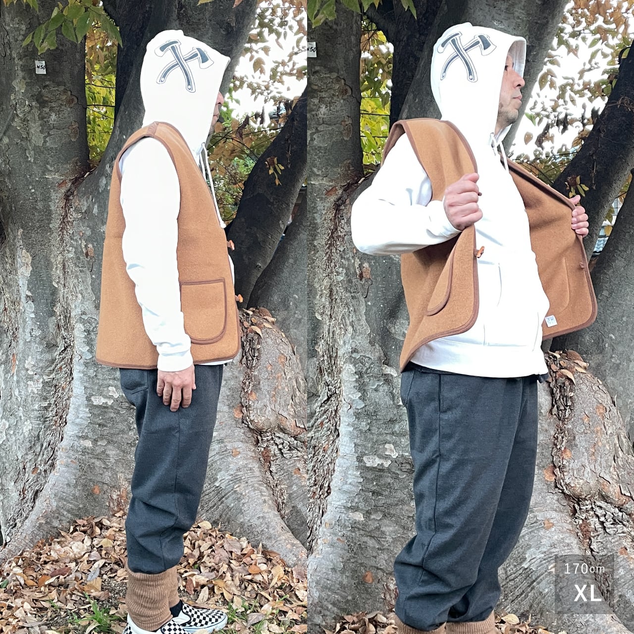 らくだのベスト | 空飛ぶ羊 BASE webshop｜モンゴルのあたたかい靴下と