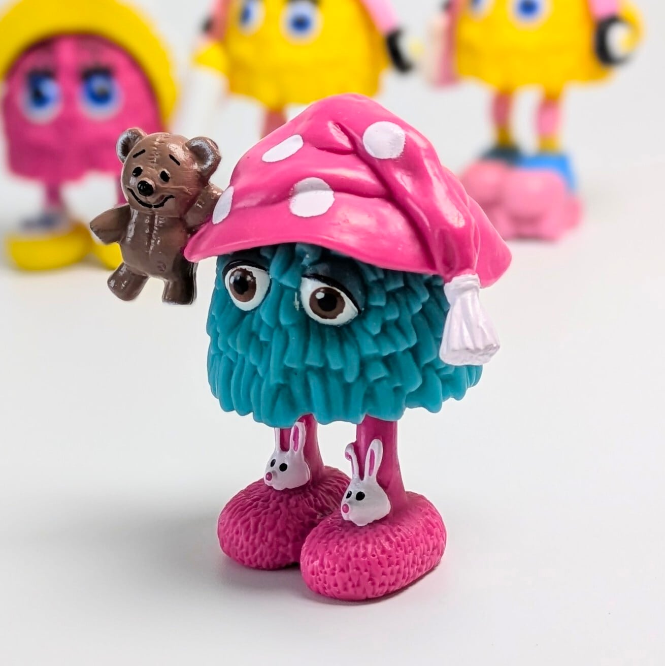 ☆DEADSTOCK / VINTAGE 1989☆【 McDonald's / マクドナルド 】1989 McDonald's Happy Meal Toy "Funny Fry Friends" 『ZZZ's (おやすみ)』Happy Meal Toy / ミールトイ / フライキッズ / フライガイ / フライガール 〚アメリカン雑貨 アメトイ〛
