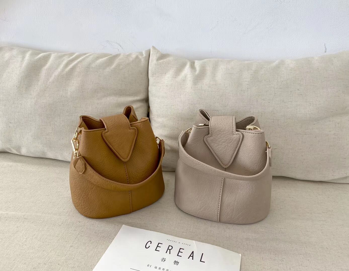 2wayバケットバッグ