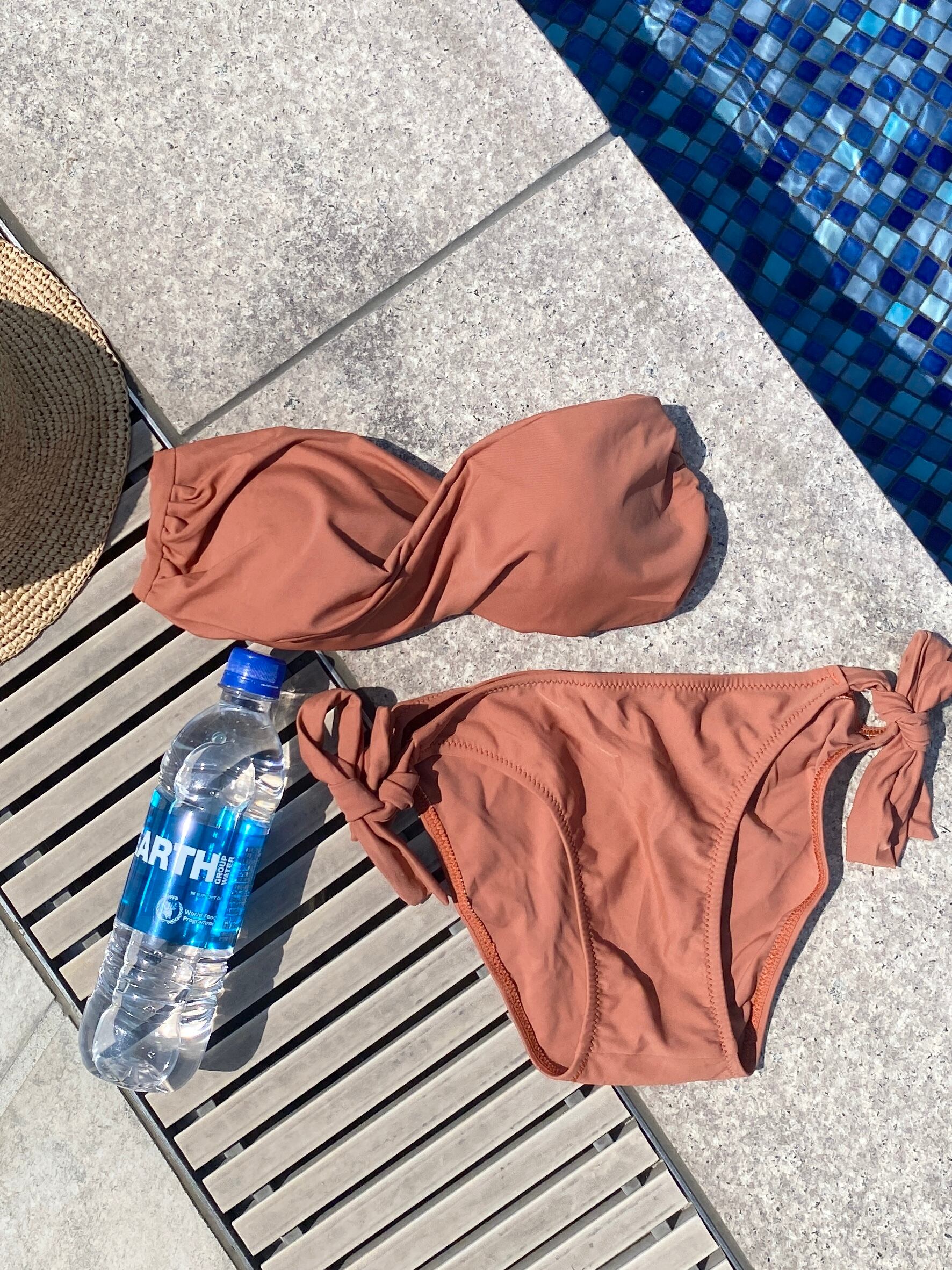 Twist bandeau binini (terracotta) | AnZie