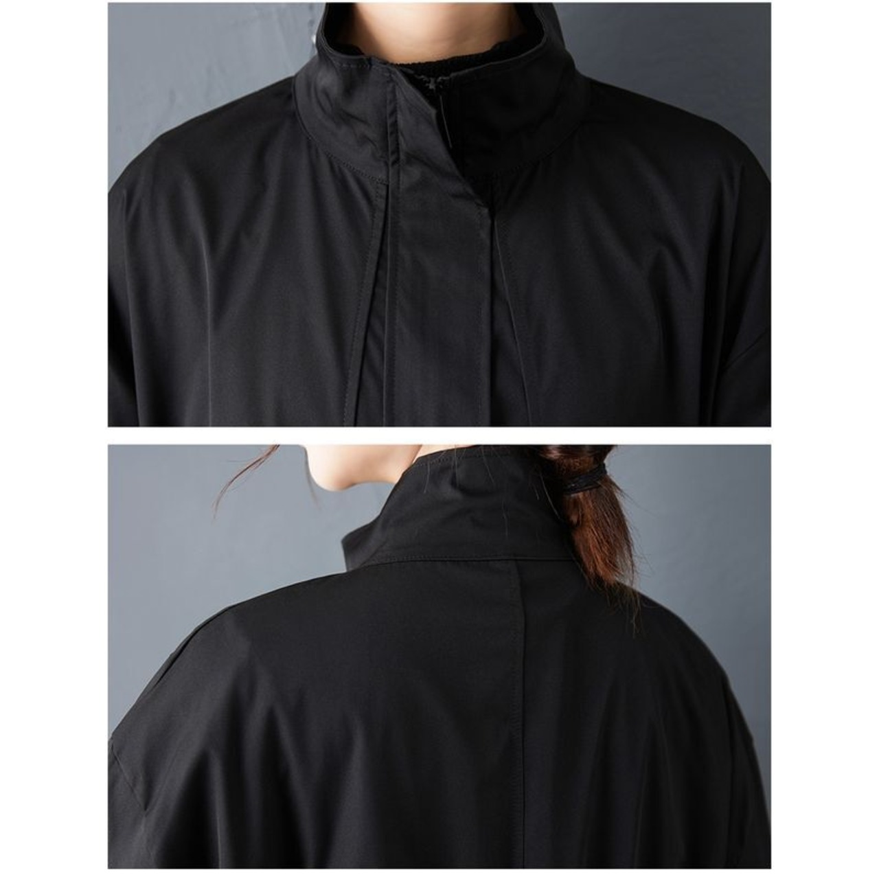 アシメ ジップ モードジャケット  60056