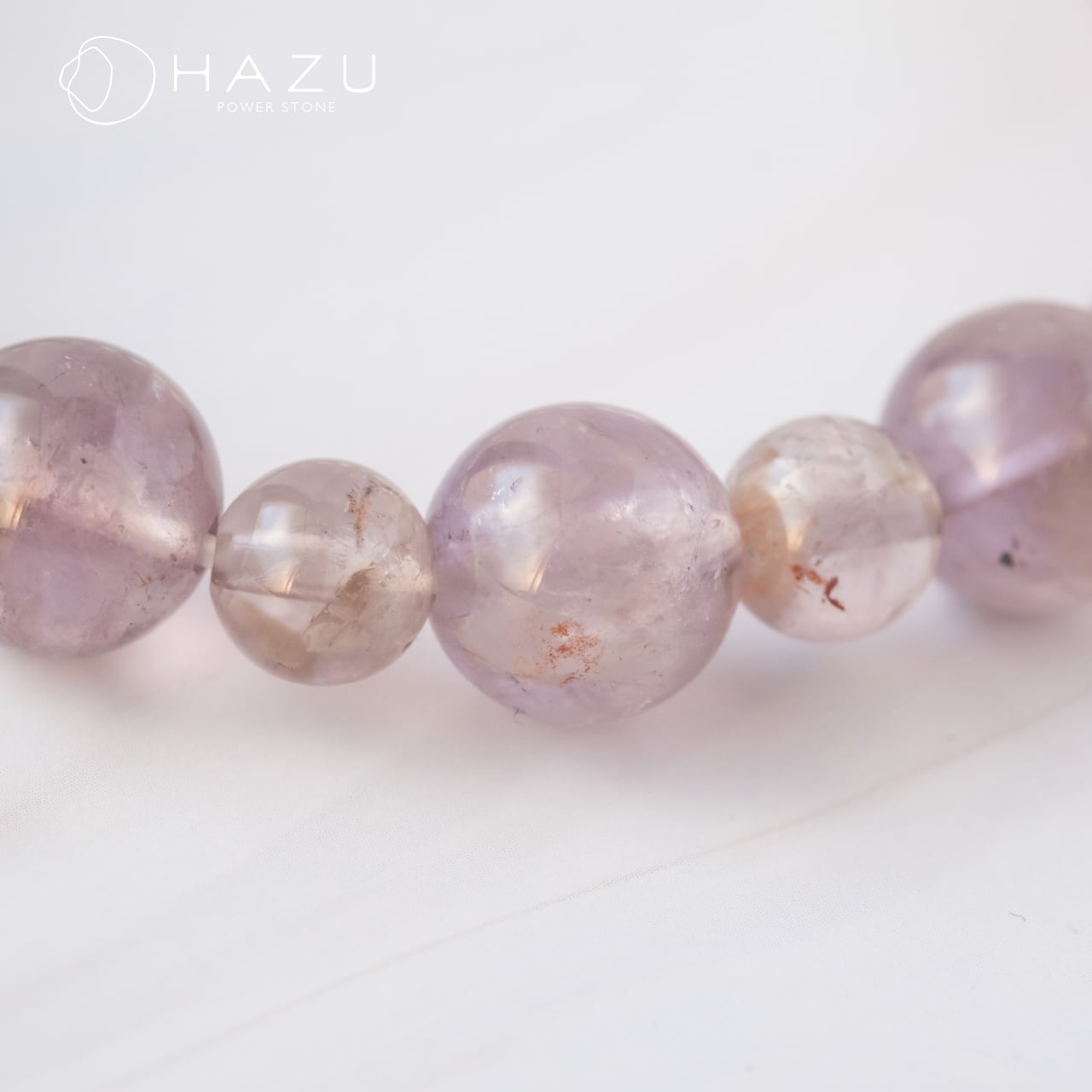 SALE☆愛情と魔除けのふんわりアメジスト［ホワイトガーデンアメジスト